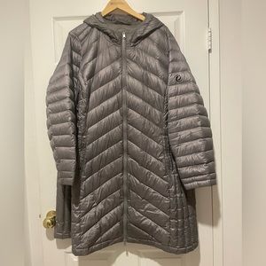 Womens winter jacket grey size xl